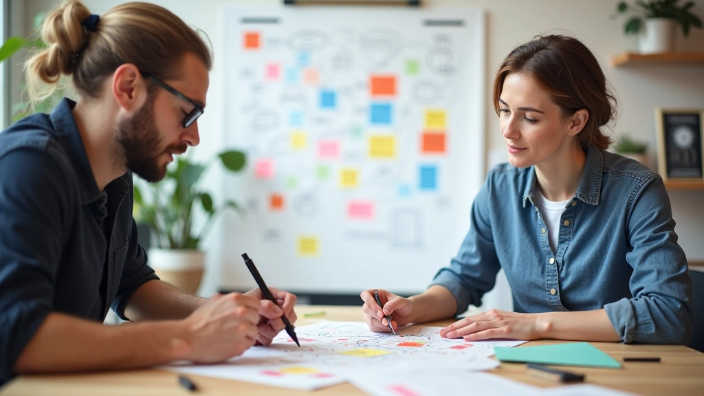 Mindmapping training in gang